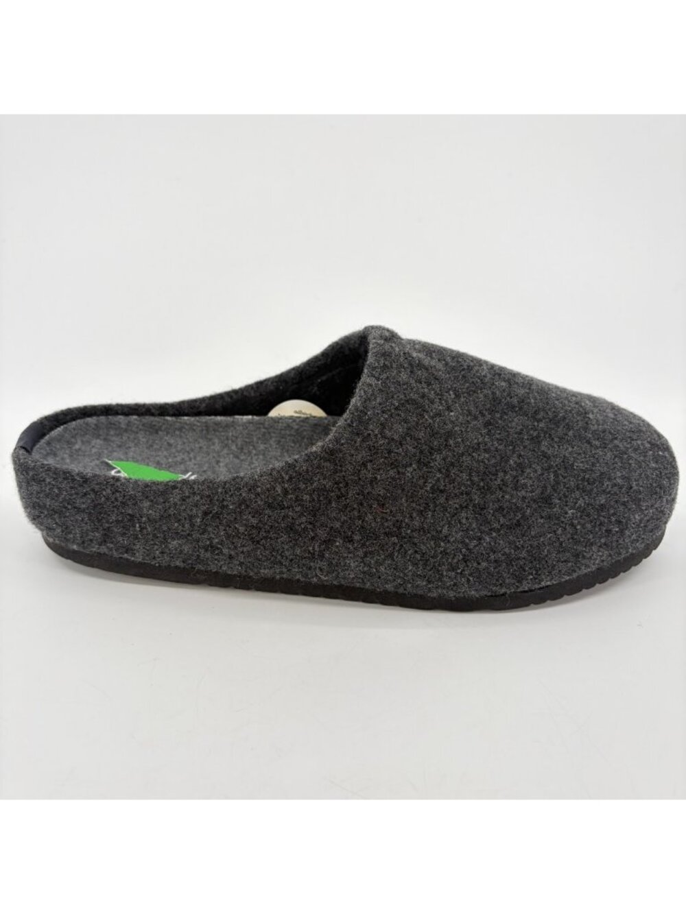 Allbirds Wool Slippers Womens Size 7.5 Black Gray Casual Slip-On Mule Slippers